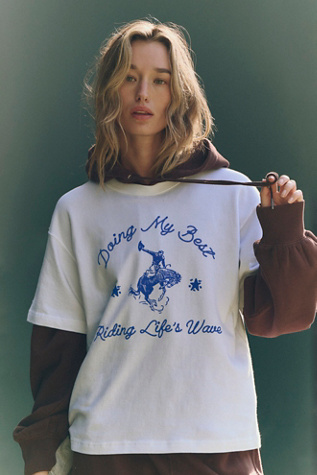 Okay To Rest Rodeo Tee product page