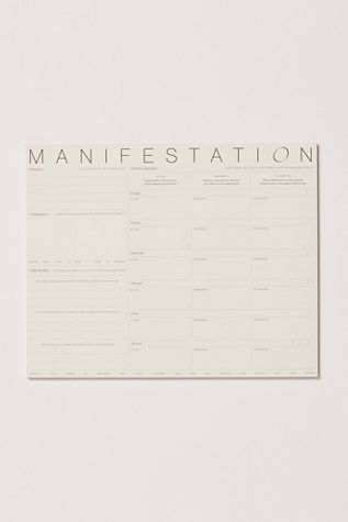 Wilde House Paper Manifestation Pad