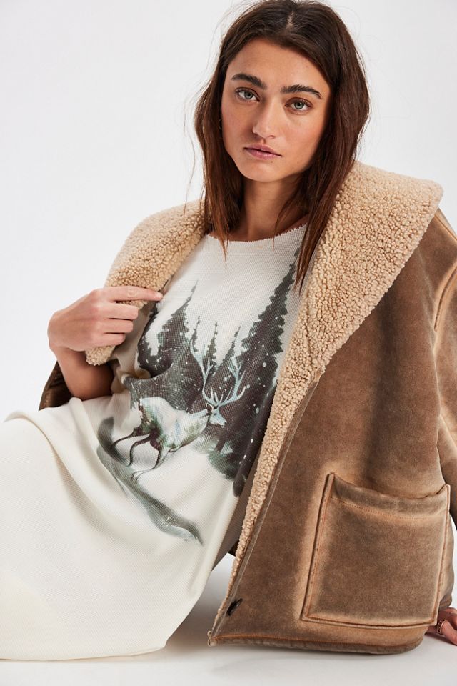 Vintage Souls Deer Maxi Tee #3