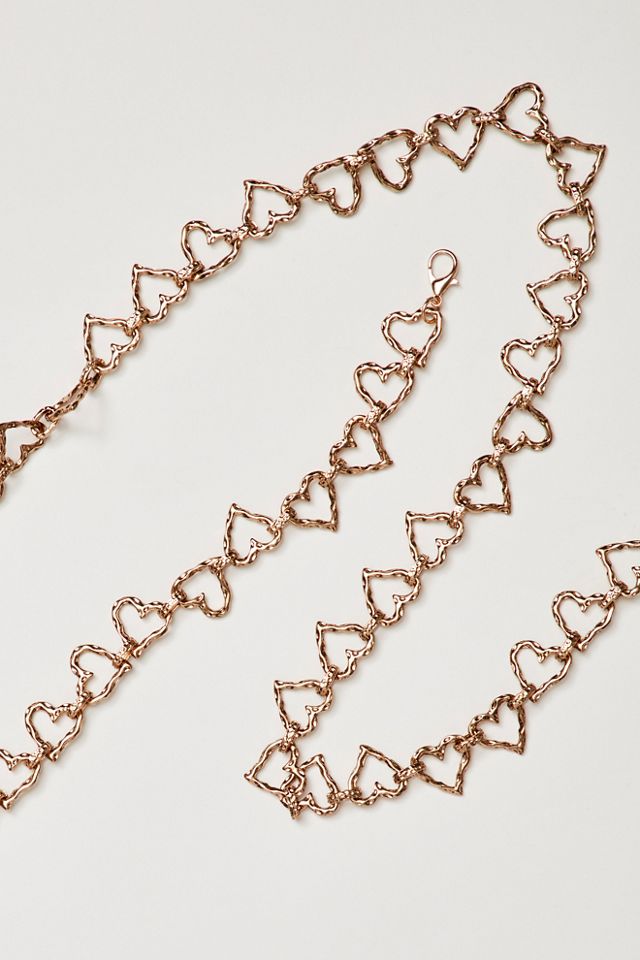 Heart Throb Chain Belt #1