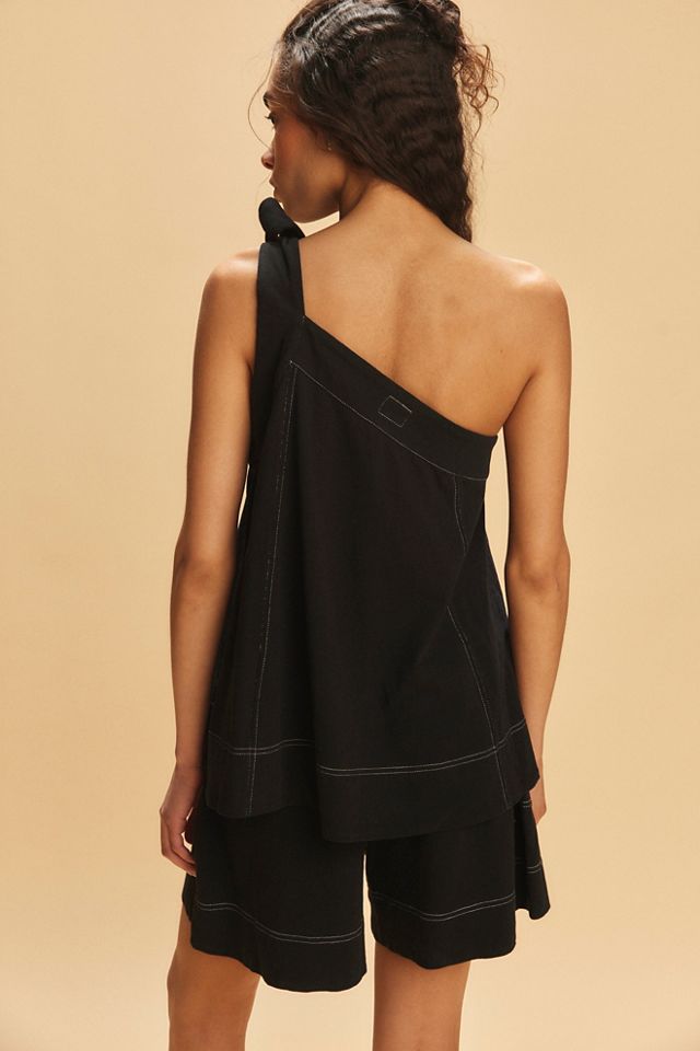 Strada One-Shoulder Short Set #1