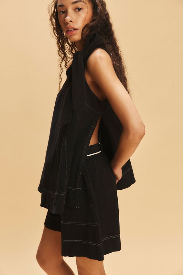 Strada One-Shoulder Short Set #3