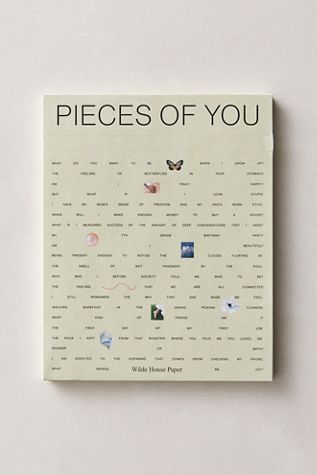 Wilde House Paper Pieces Of You Journal