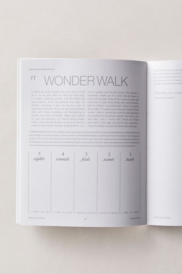 Wilde House Paper Pieces Of You Journal #3