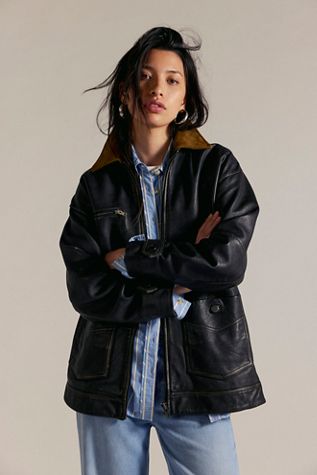 Comme Des Garcons Black Woven Chiffon Sheer Trench Selected