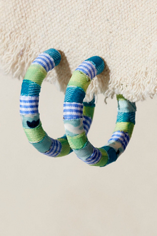 Serefina Elysium Hoops At Free People In Blue