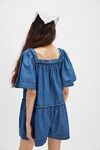 County Line Denim Romper