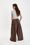 Paige Pleated Pull-On Trousers