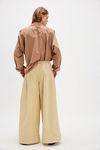 Paige Pleated Pull-On Trousers