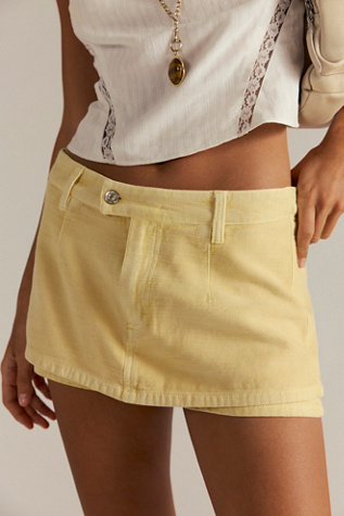 Gallivanting Washed Skort