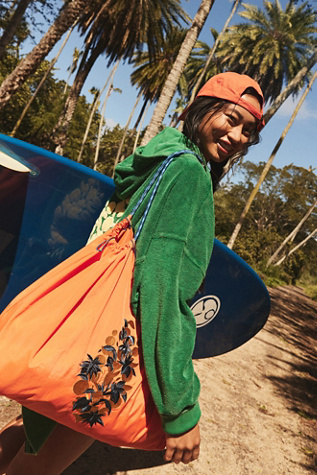 Blooming Buti Tote Bag by FP Movement at Free People in Orange
