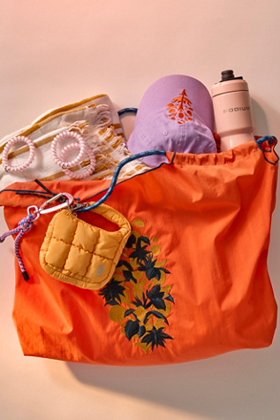 Blooming Buti Tote Bag by FP Movement at Free People in Orange