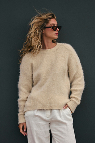 Carly Pullover by Free People in White, Size: XS