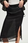 Sheer Luck Midi Skirt