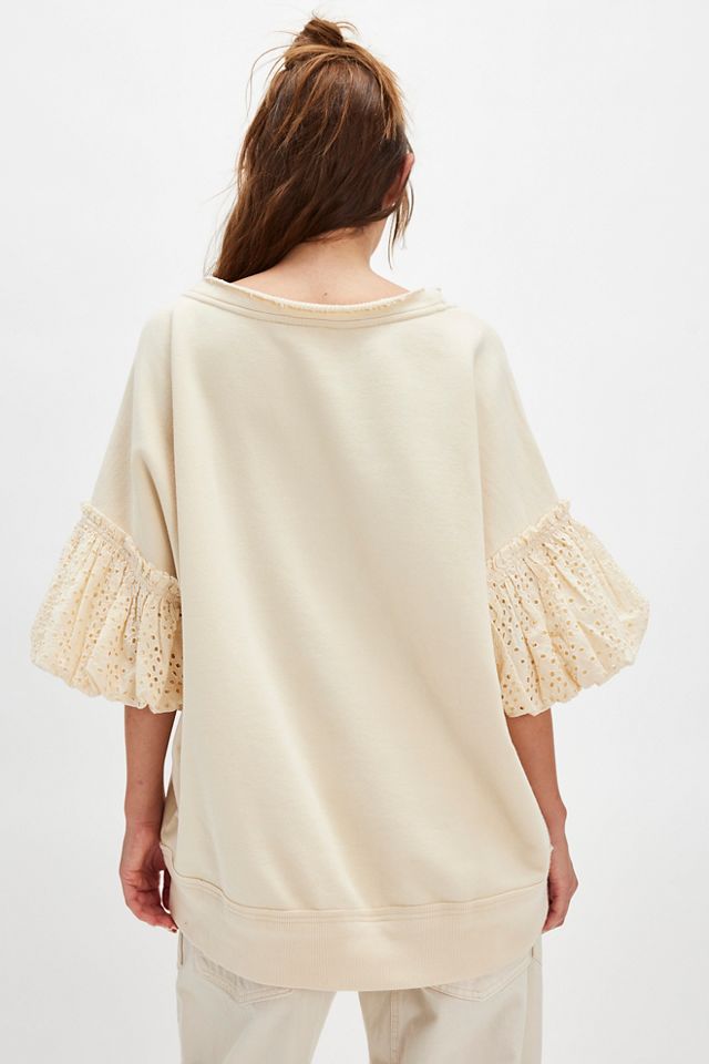 Doily Sweatshirt #1