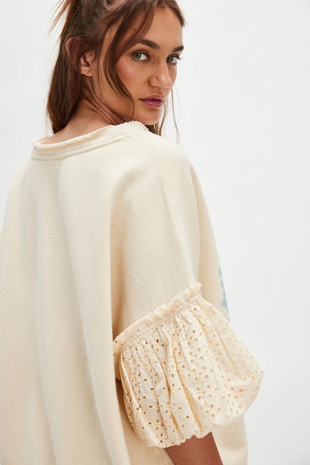 Doily Sweatshirt #3