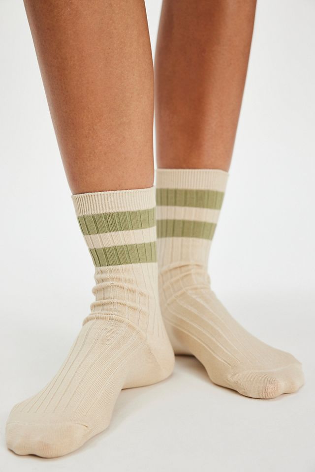 Le Bon Her Varisity Socks #1