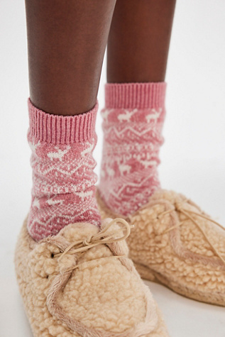 Chaussettes en Cachemire Rosie Sugden Renne