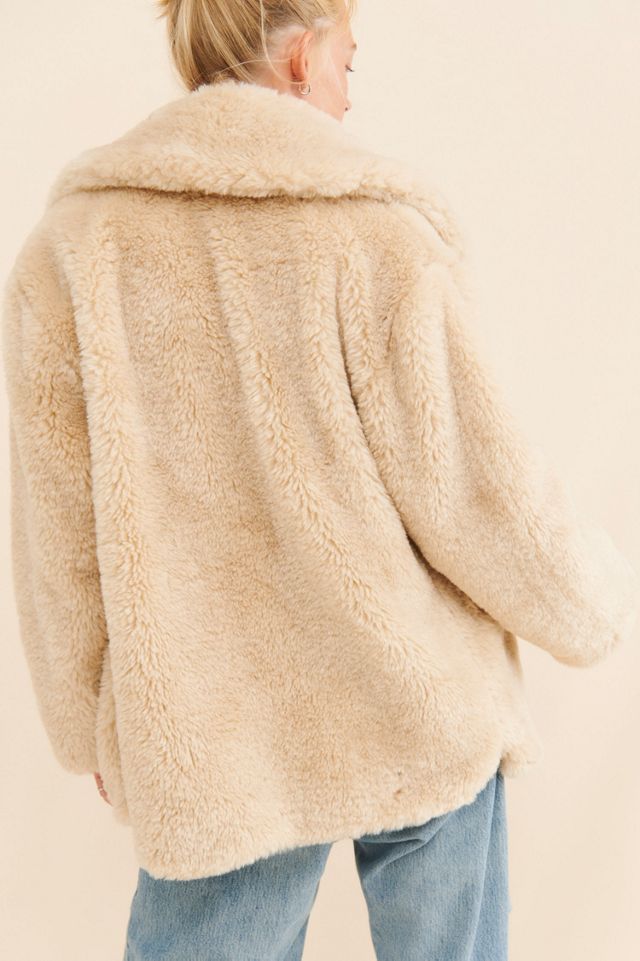 Pretty Perfect Faux Fur Peacoat #1