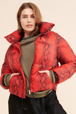Apparis Jamie Python Puffer product page