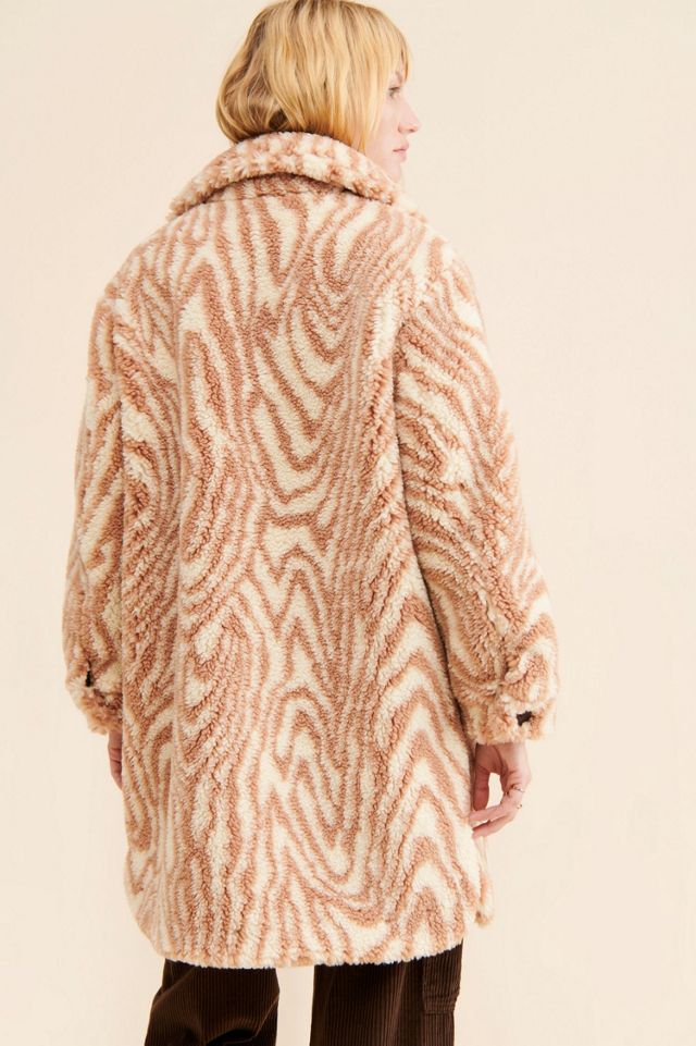 Apparis Rico Swirl Print Coat #1