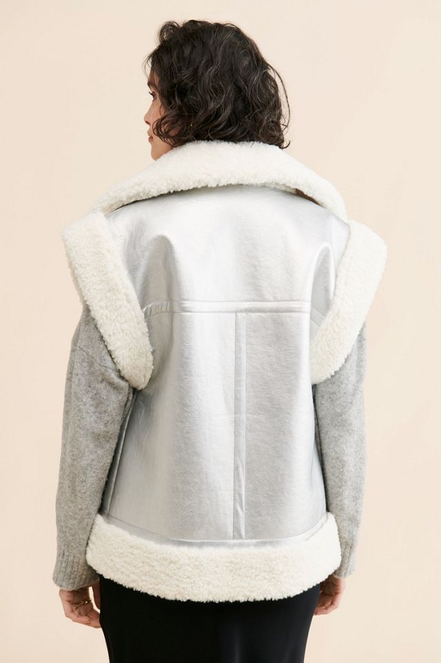 Nuuly x Apparis Jay Metallic Vest #1