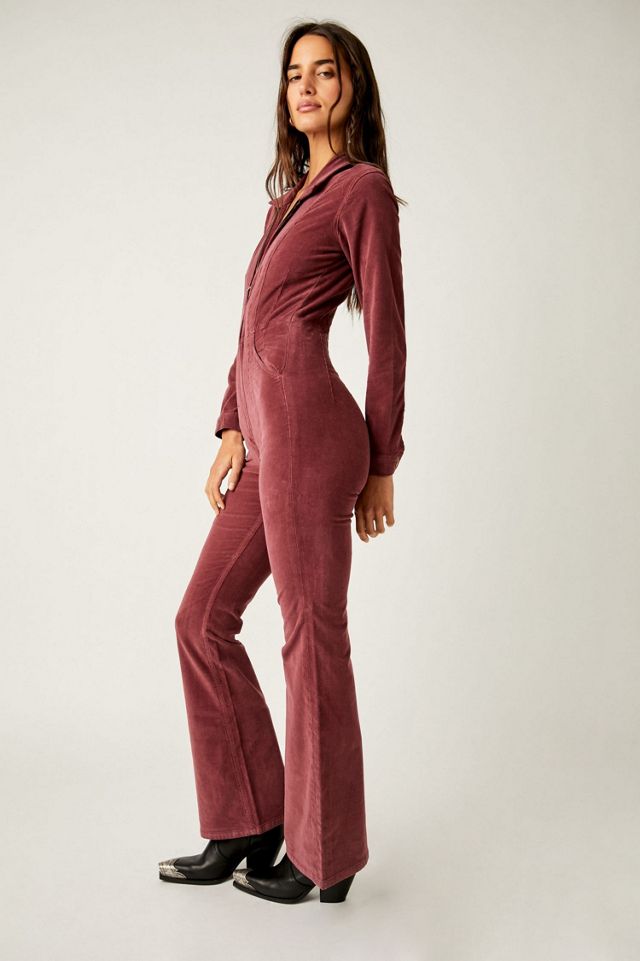 We The Free Jayde Corduroy Flare Jumpsuit #2