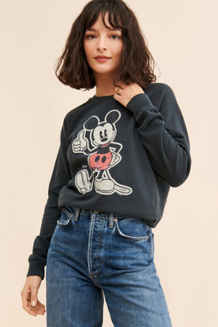 Junk Food Mickey Thumbs Up Sweatshirt