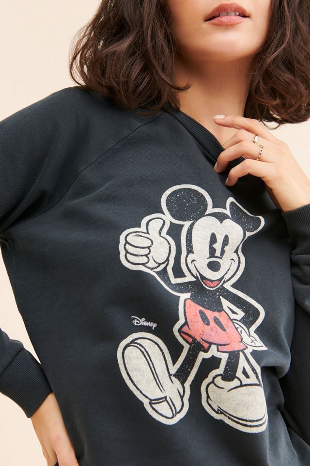 Junk Food Mickey Thumbs Up Sweatshirt #2