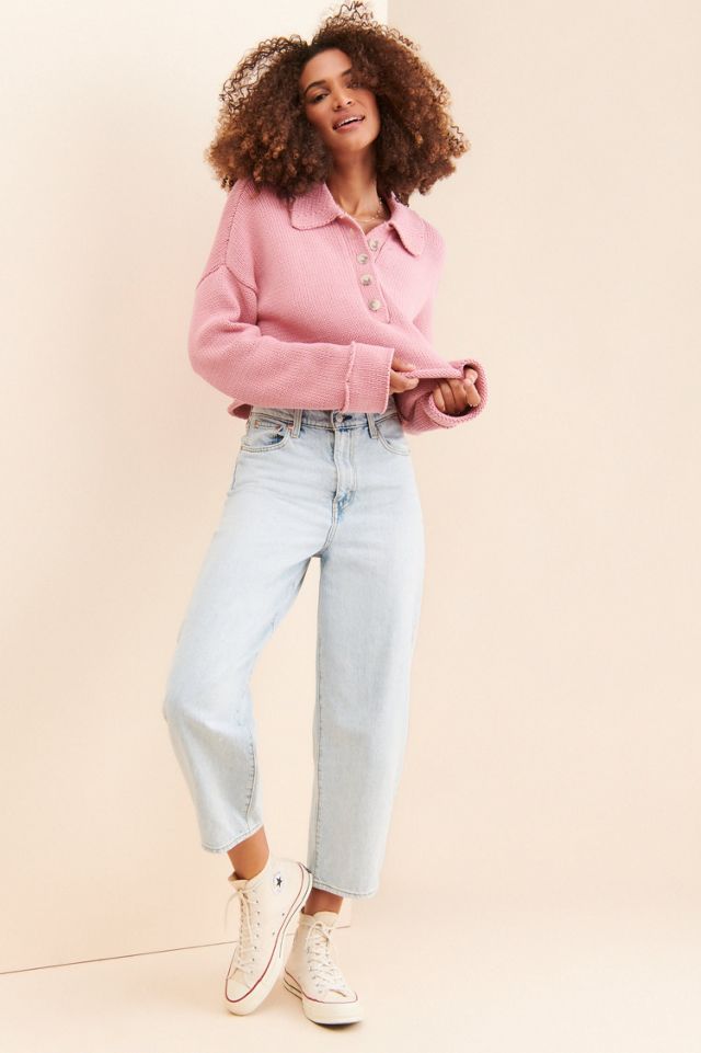 Show Me Your Mumu Crawford Collared Sweater #3