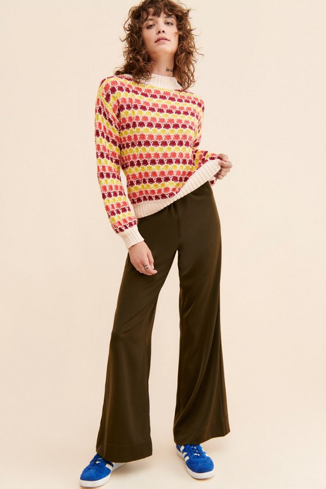 【ao】メゾンスペシャル　Balloon Sleeve Pullover Oversized Balloon Sleeve Sweater - Kate Hewko