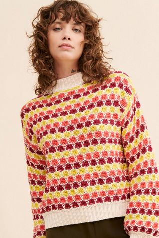 Find Me Now Balloon Sleeve Pullover