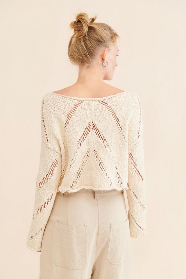 Hayley Boat Neck Sweater #1