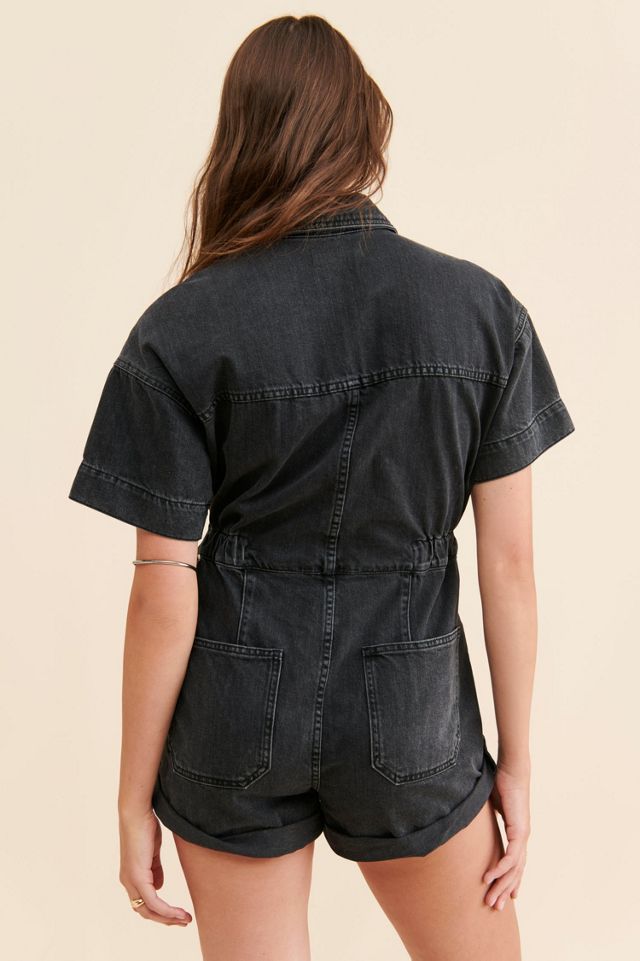 Marci Cuffed Shortalls #1