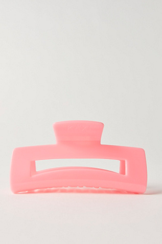 Kaxi Rectangle Claw Clip By Kaxi Co. At Free People In Bubblegum Pink