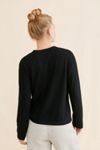 DONNI. Sweater Henley Pullover