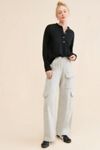 DONNI. Sweater Henley Pullover