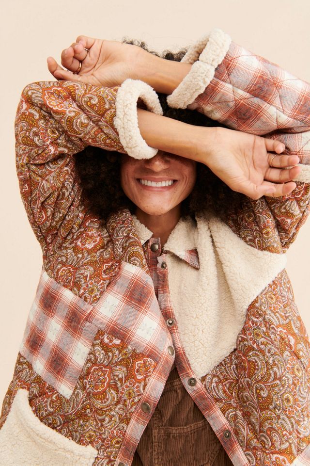 Floe Germine Q Patchwork Shirt Jacket #2