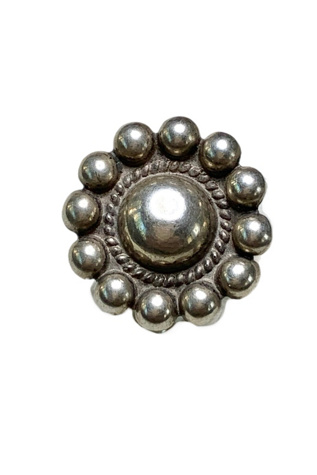 Vintage Sterling Squash Blossom Flower Ring Size 4 1/2 Selected by Lux Revival