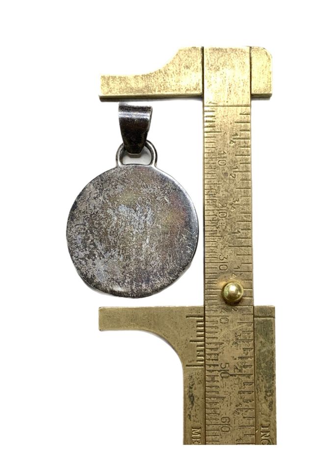 Vintage Sterling Silver Man in the Moon Pendant Selected by Lux Revival #1