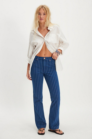 Wrangler Wrancher Jeans at Free People in Pin Star, Size: 27