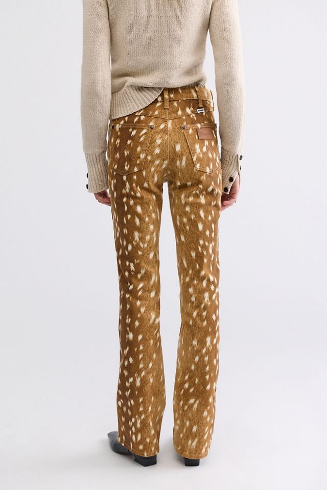 Wrangler Printed Bootcut Jeans #1