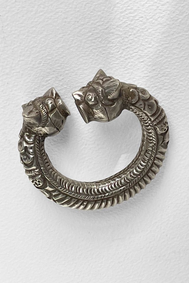 Antique Double Tiger Heads Torque Bracelet Selected by MARMALADE #2