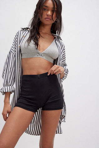Soft Touch Shortie by Intimately at Free People in Black, Size: M