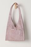 Knox Studded Suede Shoulder Bag