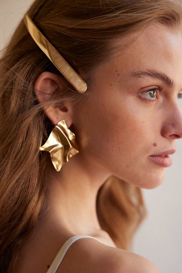 Barrette Aigue-Marine #1