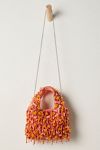 Coral Beaded Clutch