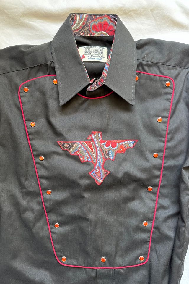 Vintage 1990s Western Bibbed Shirt Selected by Cherry #2