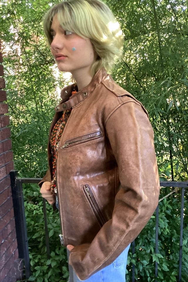 Vintage 1960s Cafe Racer Moto Jacket Selected by Cherry #2