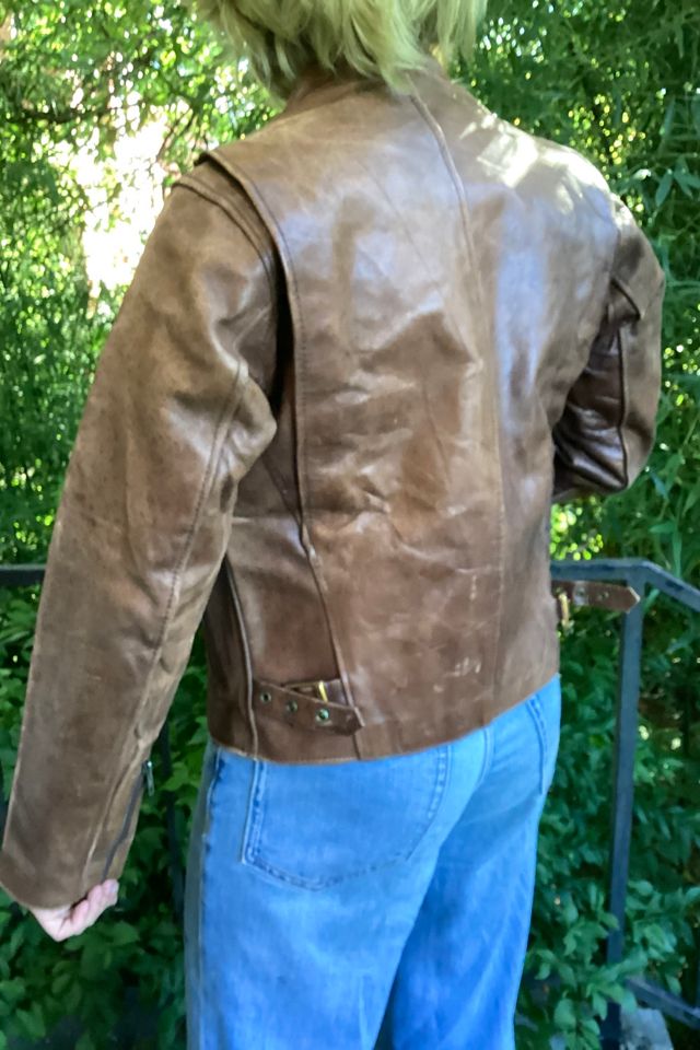 Vintage 1960s Cafe Racer Moto Jacket Selected by Cherry #3